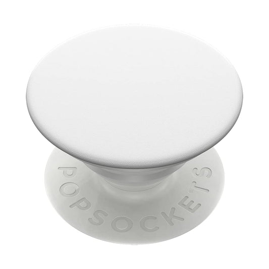 Agarre PopSockets Blanco con Soporte Expandible para Teléfono