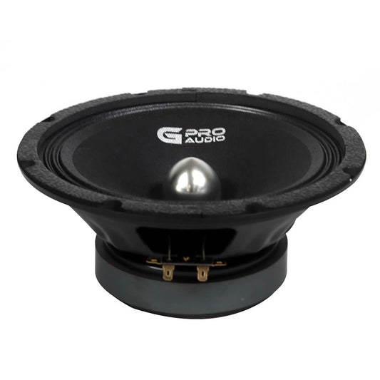 Genius Par de Bocinas de Medios Profesional MR108BP 8" con Bala para Auto Audio