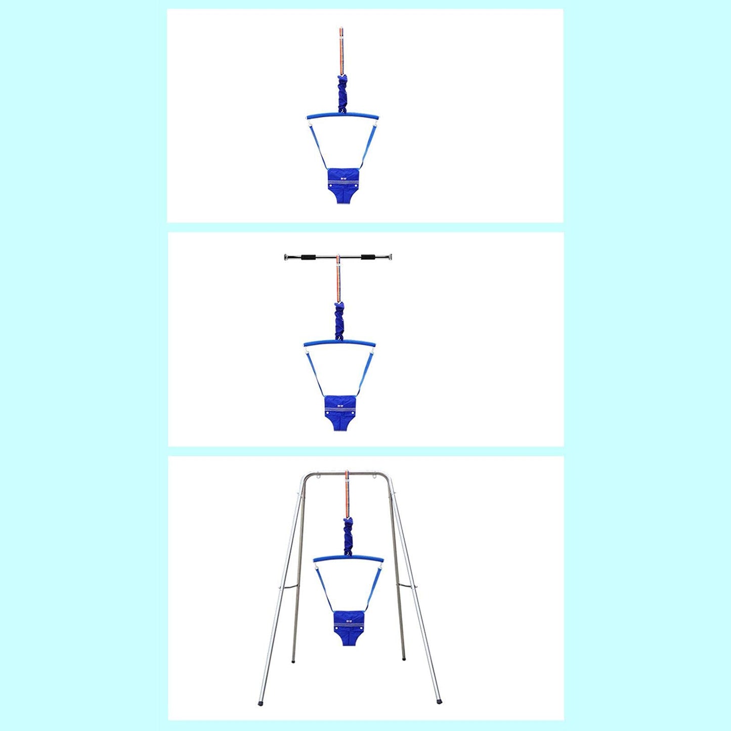 Columpio Xialuo Rojo para Bebé para Puerta y Ejercicio Activo
