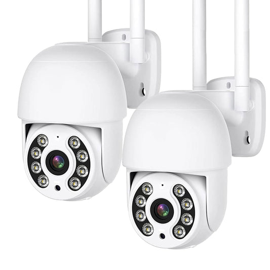 Cámara de Seguridad Exterior EASYTAO WiFi 2.4G/5G 360 Grados Detección de Movimiento