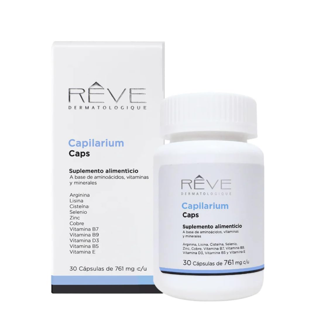 Cápsulas Capilarium Reve Dermatologique 30 Piezas