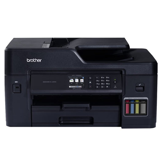 Brother Multifuncional MFC-T4500DW - 35 ppm Negro - 27 ppm Color - 1200x4800dpi - Wi-Fi - USB 2.0 - Ethernet - Dúplex - Negro
