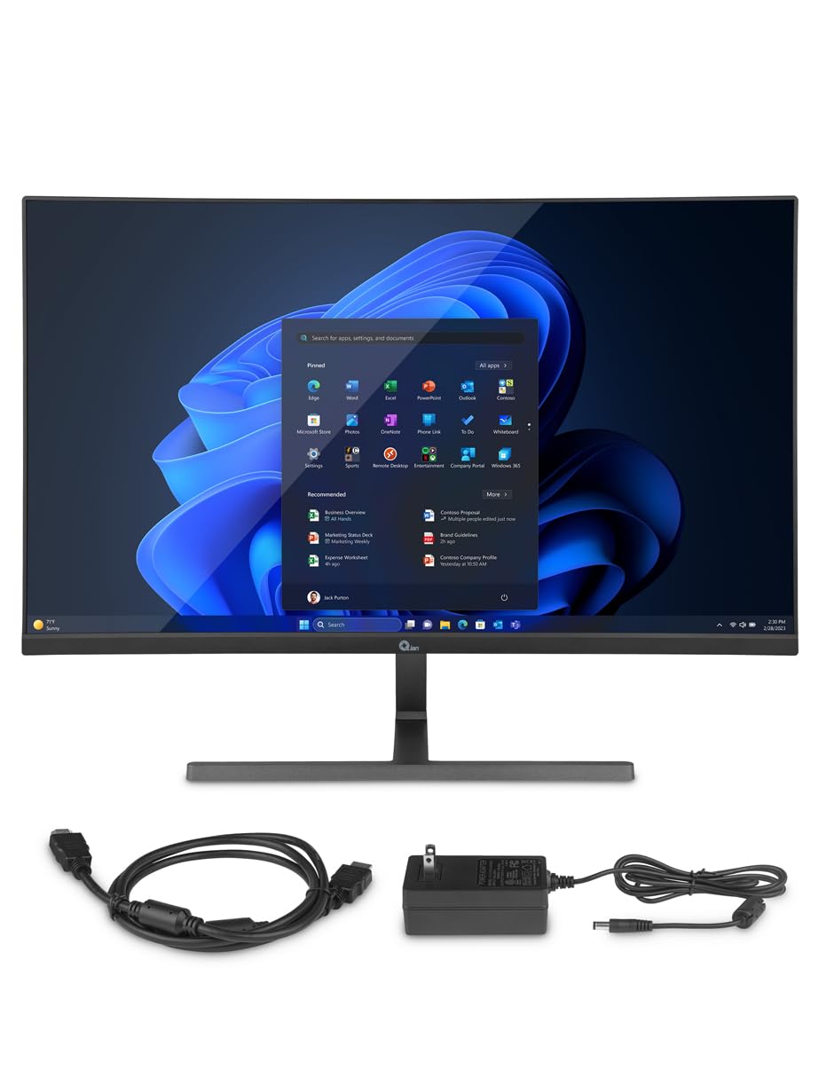 Monitor de Computadora Qian QMF-IPF27-01 27 Pulgadas Full HD IPS HDR10 G-Sync Freesync