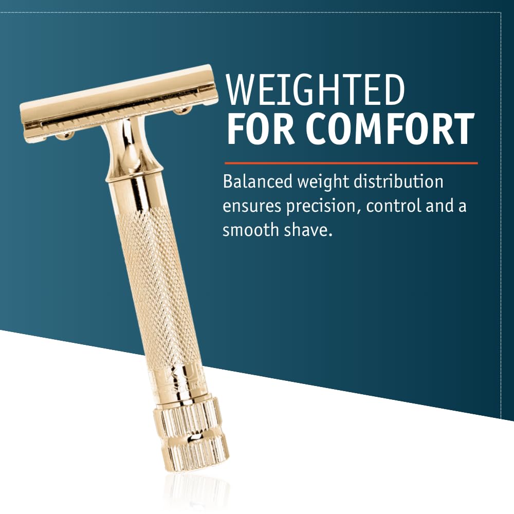 Merkur-Razor Double Edge Safety Razor Gold Plated