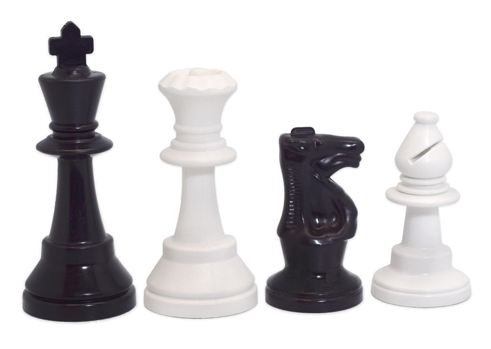 Juego de Mesa Ajedrez Profesional Novelty Corp en Blanco para Mejora de Agilidad Mental