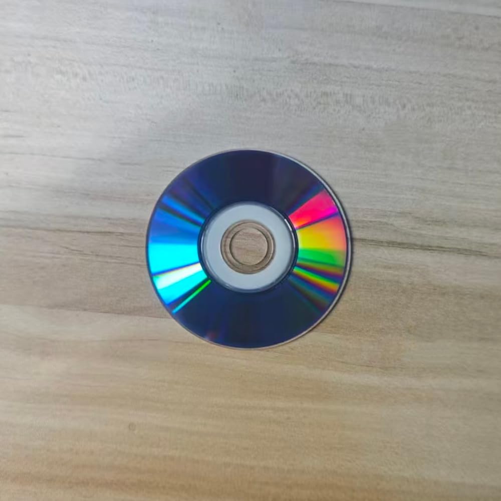 Minidiscos DVD-R Vírgenes Imprimibles Grabables 8 cm 50 Unidades para Cámaras