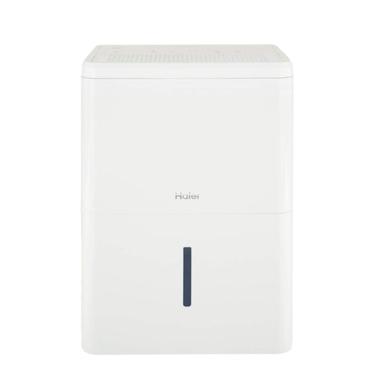 Haier Deshumidificador portátil de 35 pintas, perfecto para recámara, sótano y cochera, para zonas de alta humedad o muy húmedas, alarma de cubeta aspiradora, alerta de filtro limpio y controles