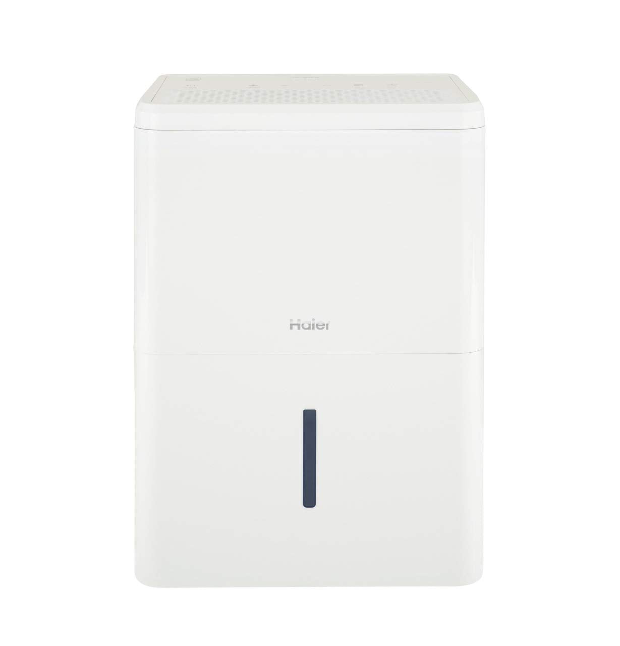 Haier Deshumidificador portátil de 35 pintas, perfecto para recámara, sótano y cochera, para zonas de alta humedad o muy húmedas, alarma de cubeta aspiradora, alerta de filtro limpio y controles