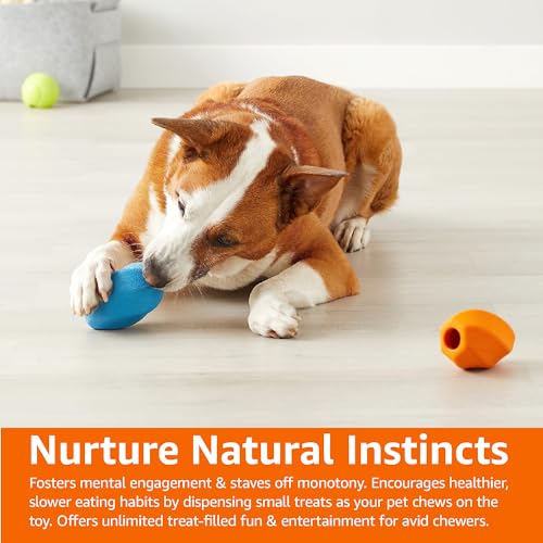 Juguete para perro, masticable dispensador de premios, 2-Pack