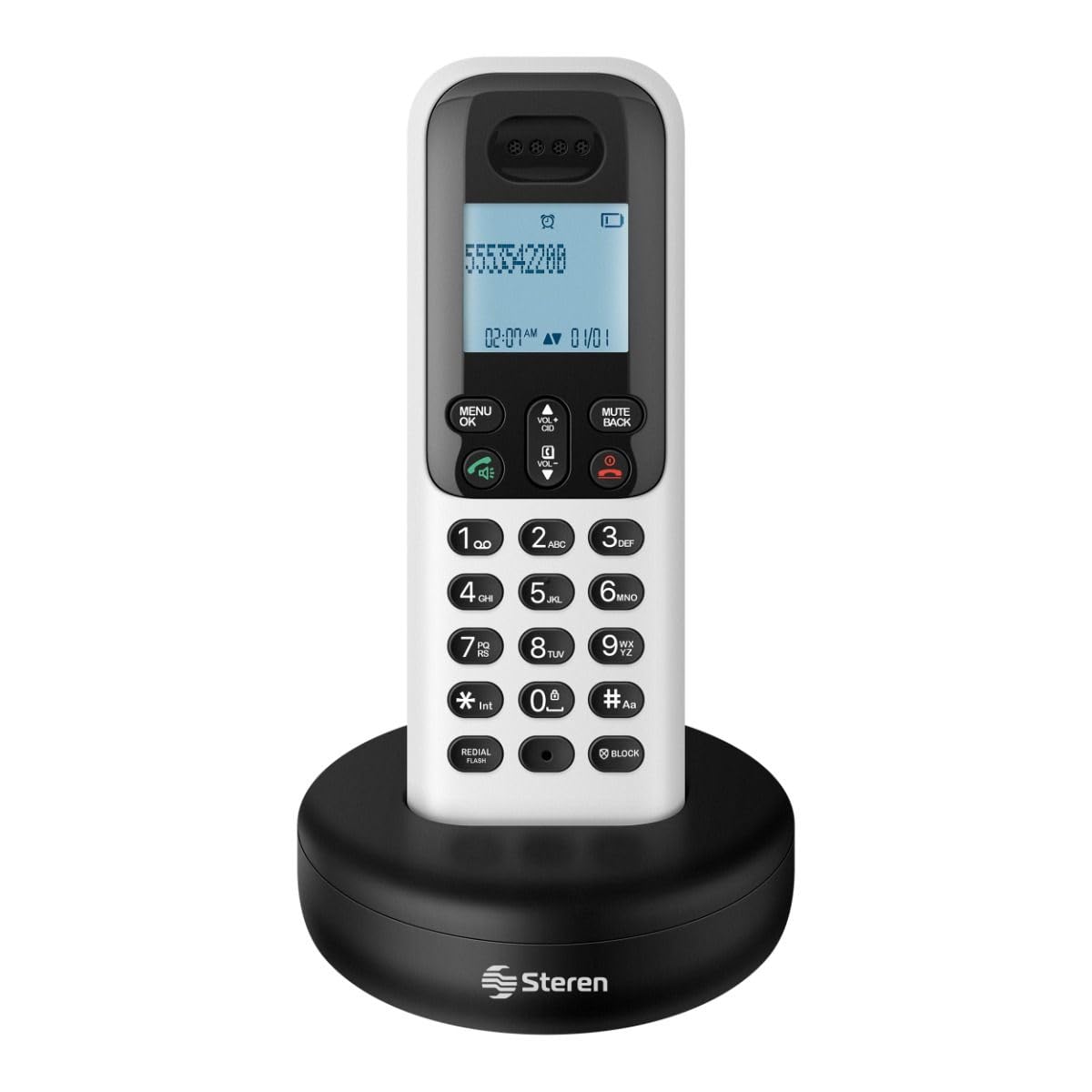 STEREN Teléfono inalámbrico DECT 6.0 TEL-2414