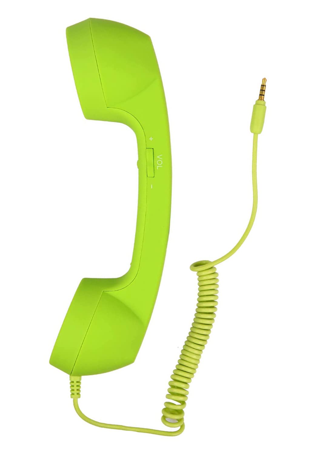 Altavoz Retro YTYKINOY Verde para Teléfono Celular y Micrófono