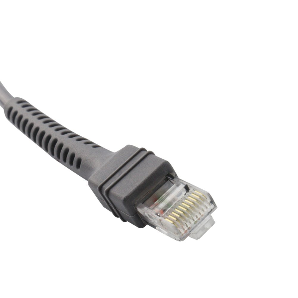 Cables USB Motorola Symbol Negro Paquete de 5 para Escáner de Código de Barras