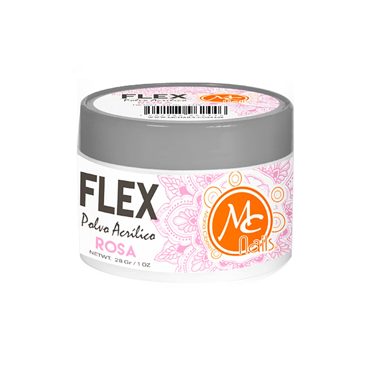Acrílicos Mc Nails Tres Colores y Líquido 4 oz para Uñas Acrílicas