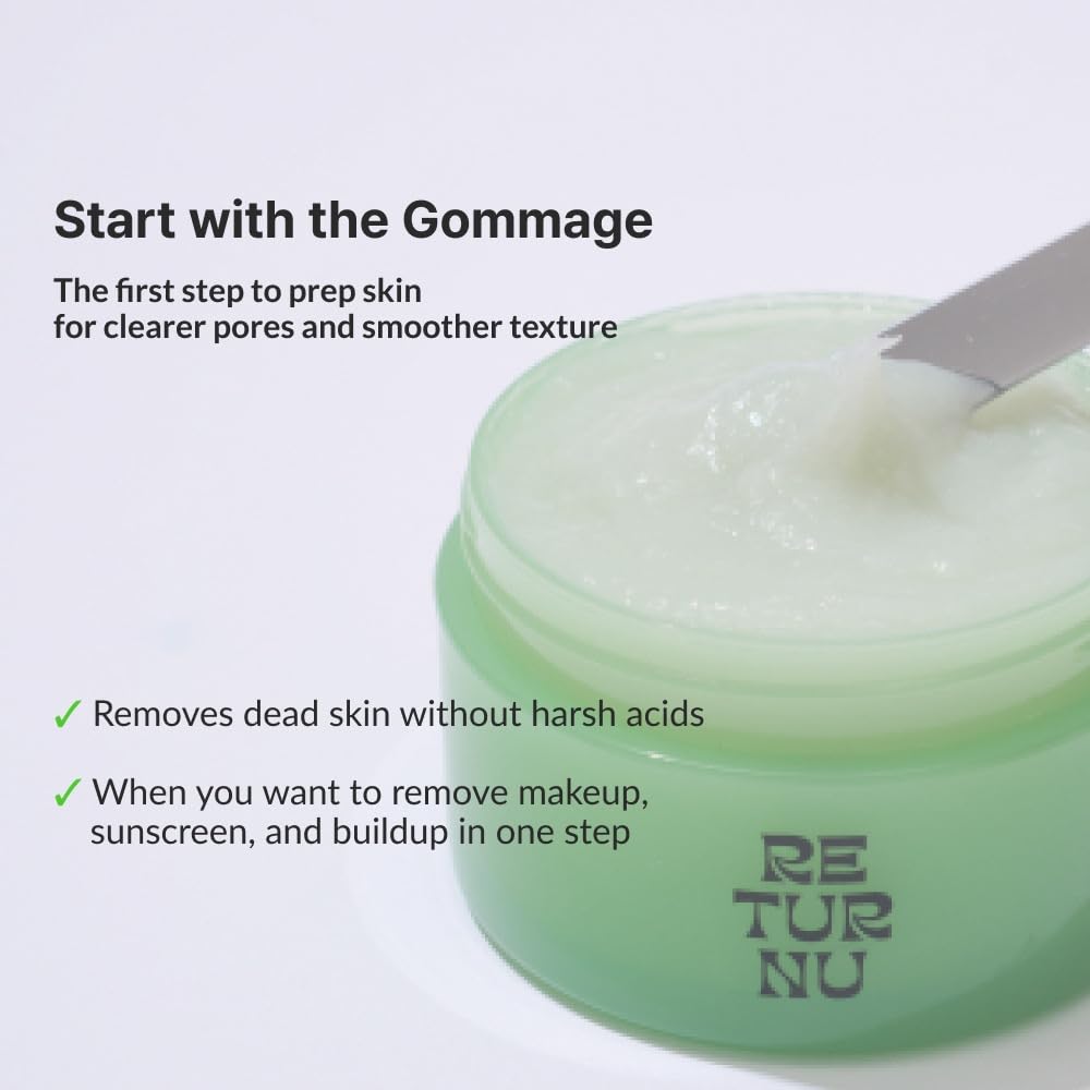 Returnu Pore Shooter Gommage Cleansing Balm
