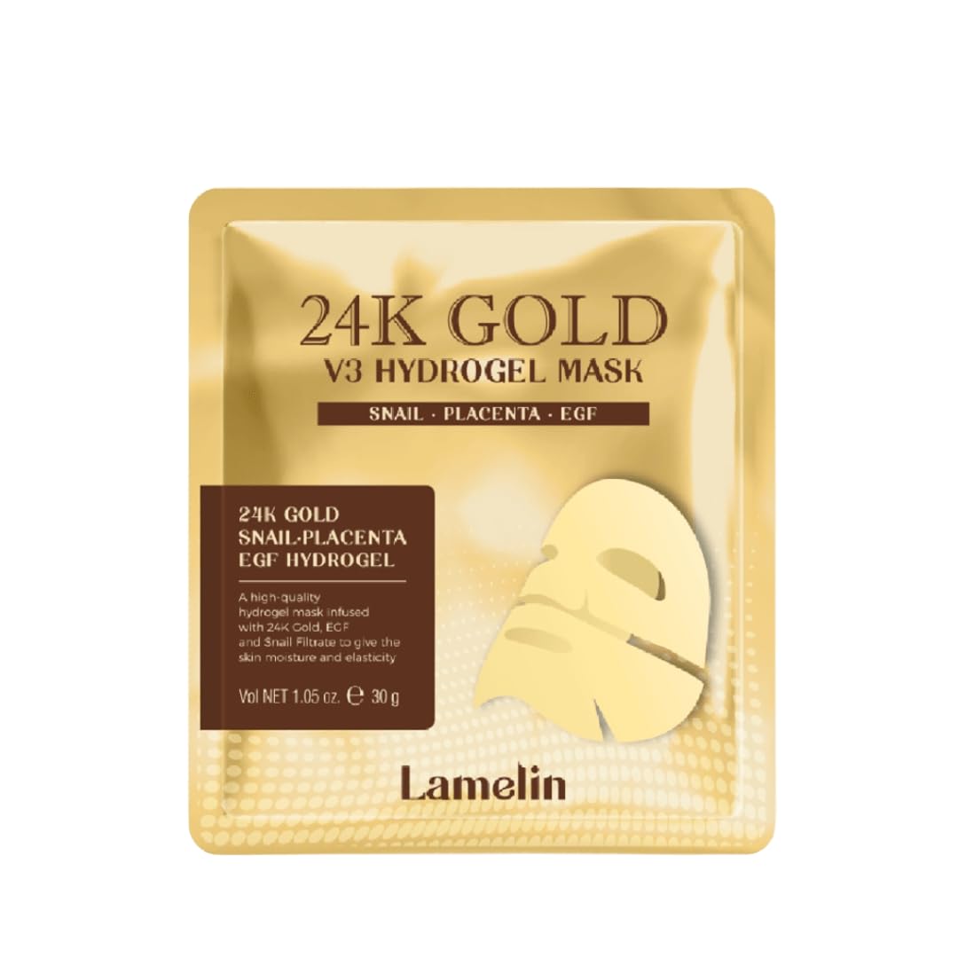 Lamelin 24k Gold V3 Hydrogel Mask (1EA)