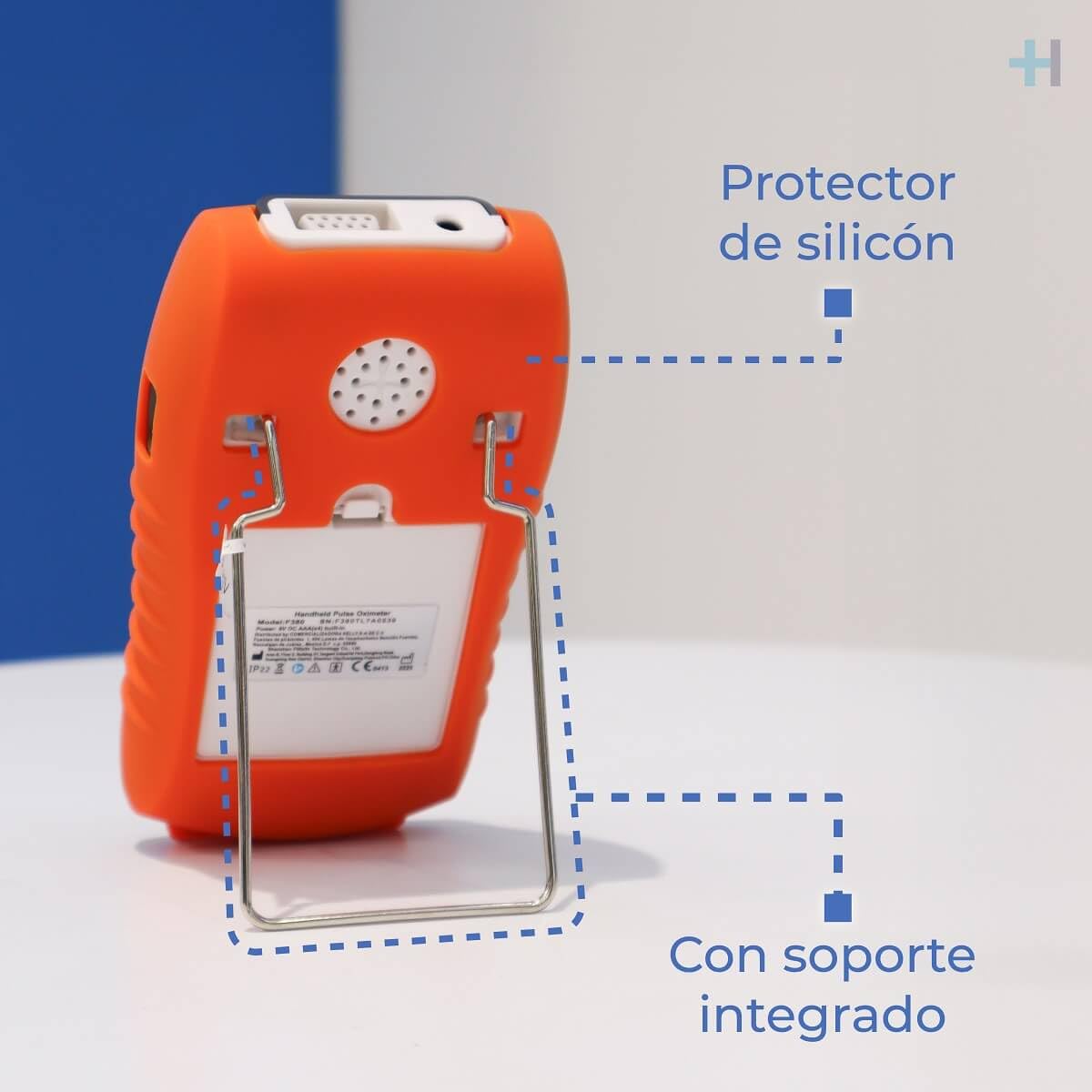 Oxímetro de Pulso Xignal U-Kiss Palm Xignal 3 Parámetros con Sensor Adulto para Uso Humano