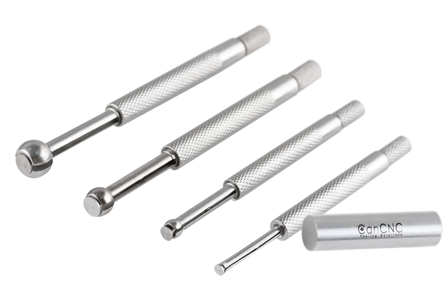 Accusize - 0.125-0.300 Calibradores para Agujeros Pequeños 4 Piezas en Estuche, Medio Circulo, #EG04-5001