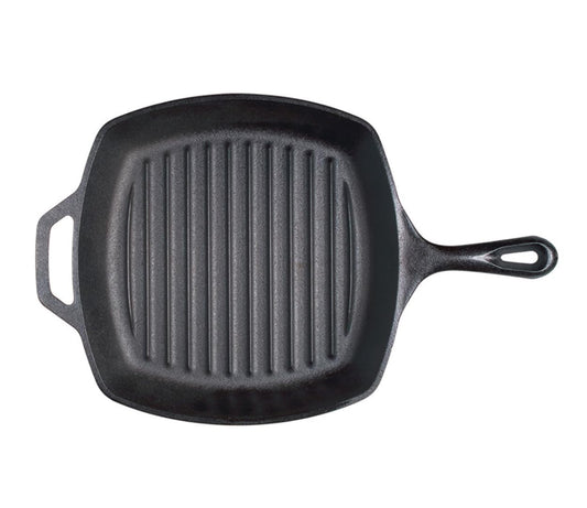 Lodge sartén parrilla cuadrado presazonado, 26.7 cm
