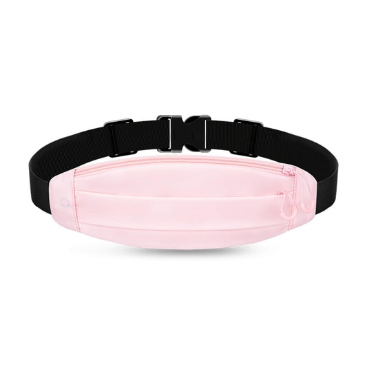 Cangurera Deportiva para Hombre Mujer, Cangurera Riñonera Deportiva para Correr, Riñonera de Marcha con Cinturón Regulable, Impermeable y ligero, para Viaje, Correr, Ciclismo y Gimnasio (Rosa)