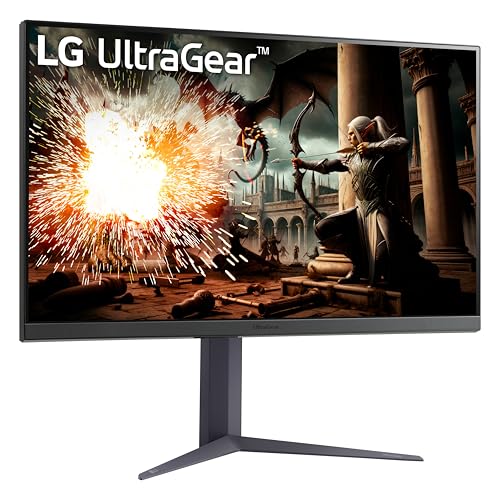 LG 32 pulgadas Ultragear QHD (2560 x 1440), monitor para juegos, 180Hz, 1ms, IPS, DisplayHDR 400, compatible con NVIDIA G-SYNC, AMD FreeSync, VESA Adaptive Sync, HDR10, soporte de inclinación/altura