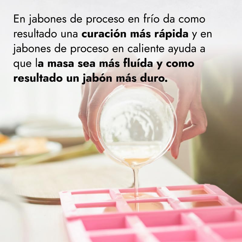 HEBBE Lactato de Sodio 60% 1 kg | Humectante NMF | Regulación pH | Jabones y Cremas Veganas | Soluble en Agua
