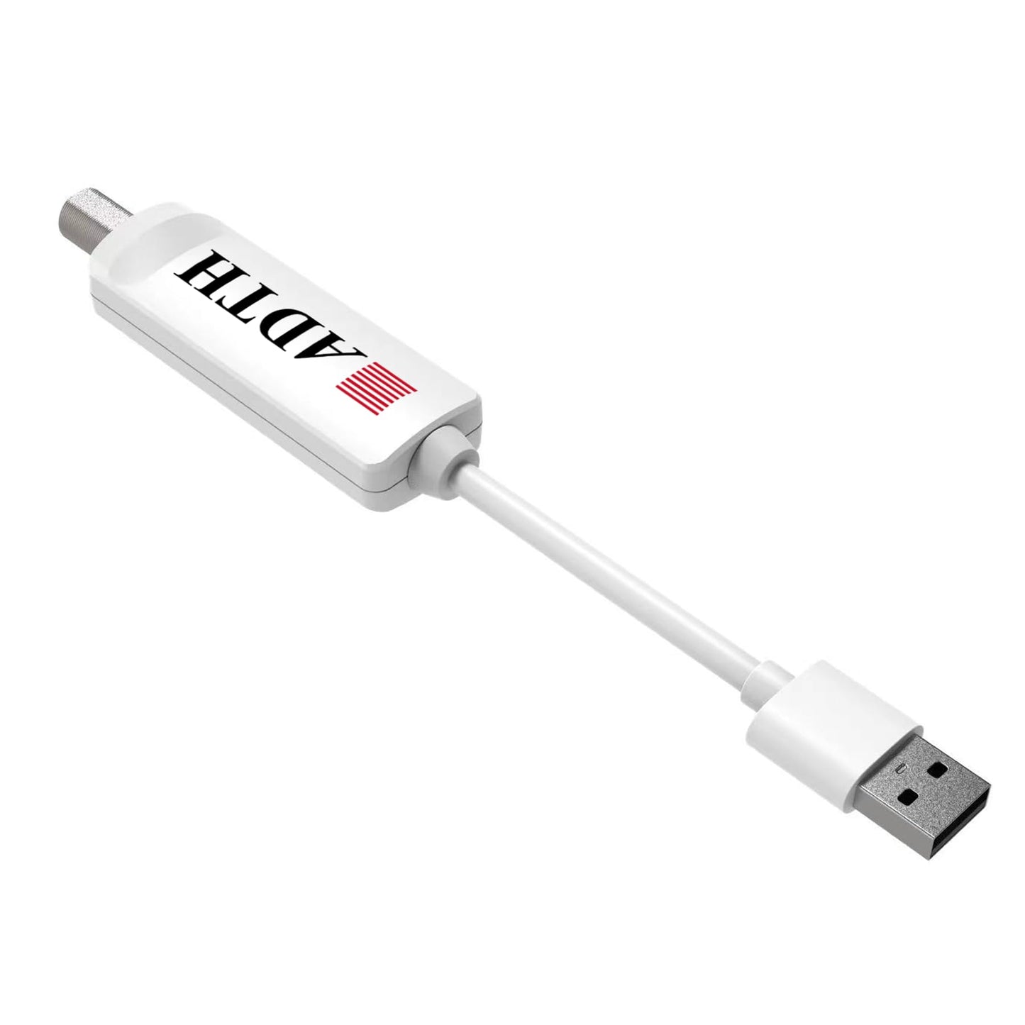 ADTH NextGen Sintonizador USB para TV, ATSC 3.0 + ATSC 1.0 Receptor OTA para Android TV/Google TV/Fire TV, soporte cifrado ATSC 3.0 (se requiere Internet), requiere audio Dolby AC-4