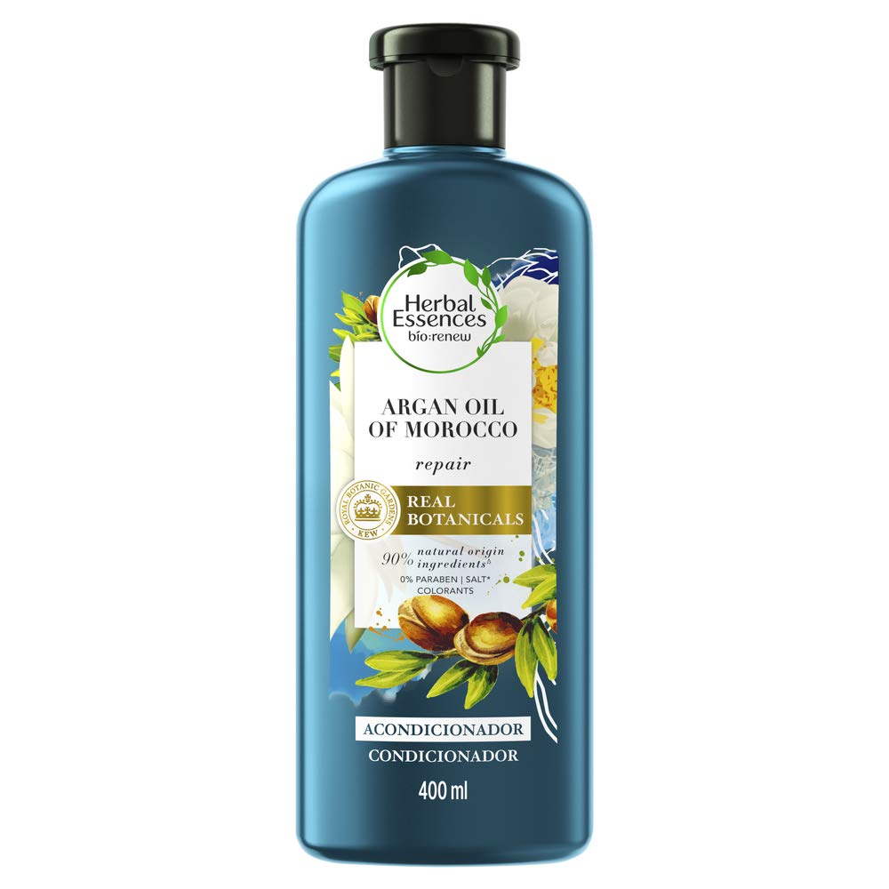 Herbal Essences Bíorenew Repair Argan Oil Of Morocco Shampoo, 400ml + Acondicionador Bio:Renew Argan Oil Of Morocco, 400 ml