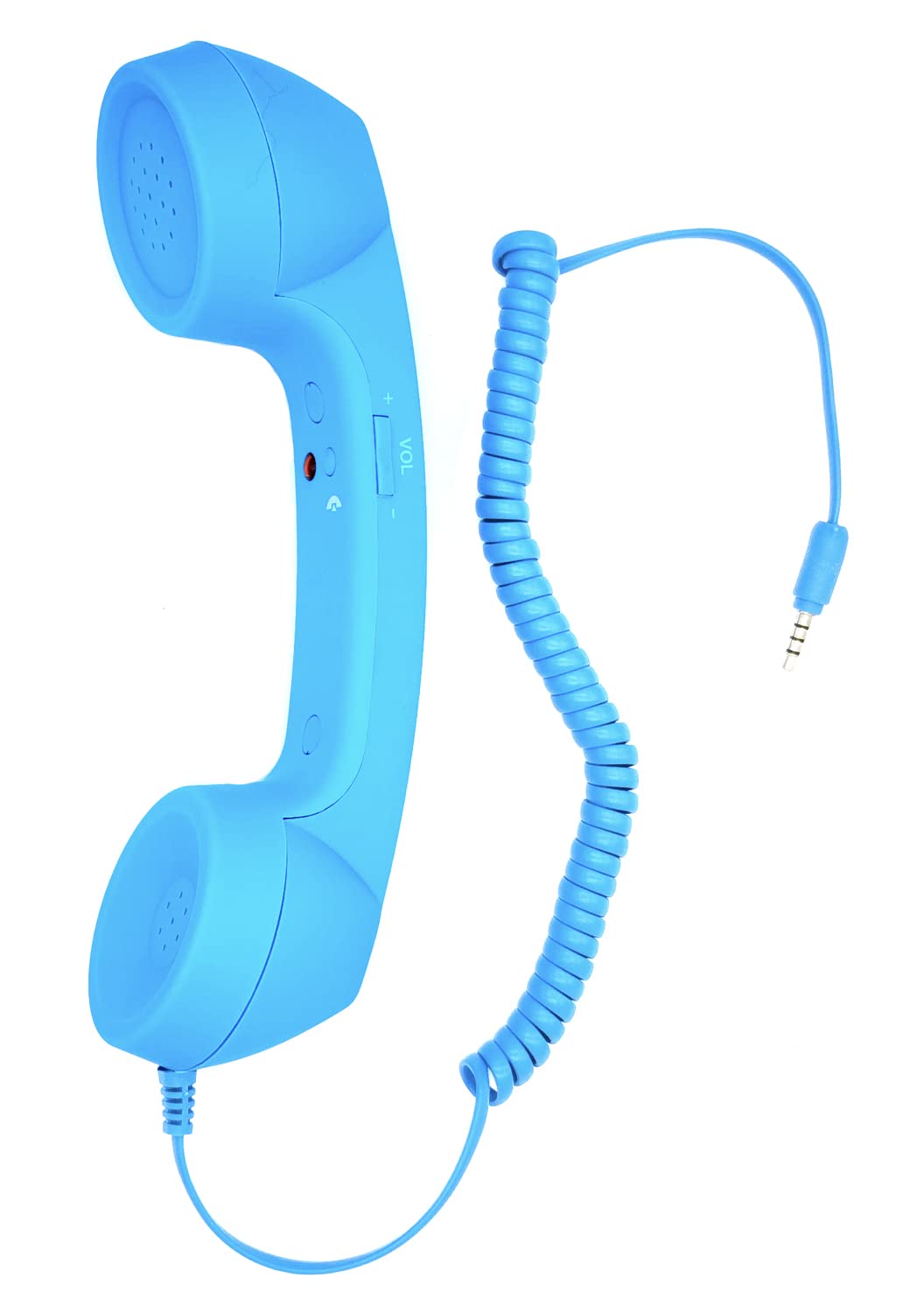 Altavoz Retro YTYKINOY Azul Cielo Micrófono para Teléfono Celular