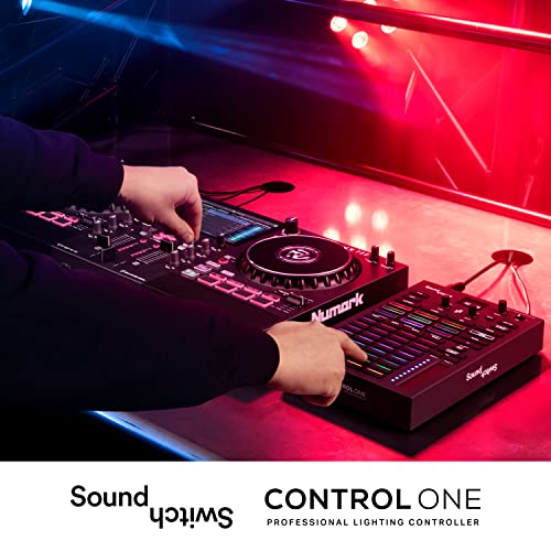 Controlador de Iluminación DMX SoundSwitch Control One Negro con Software y Soporte para Phillips Hue