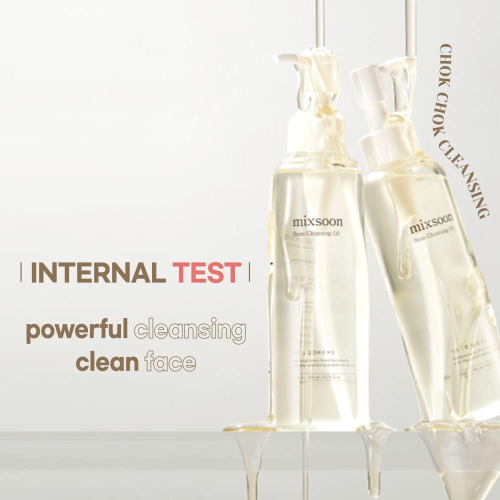 Mixsoon, Bean Cleansing Oil, Aceite limpiador, 195 ml.