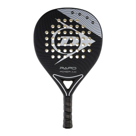 Dunlop Rapid Power 4.0 - Padelbat (4.0), Color Negro y Gris