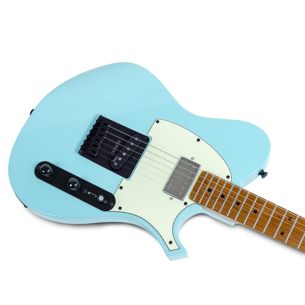 Guitarra Eléctrica Aureal Jom-te Pk Alta Calidad, Gloss