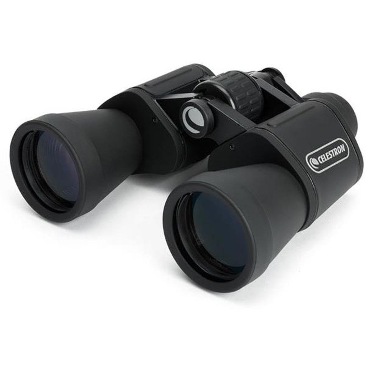 Celestron Binocular UpClose G2 10x50 – Óptica de Revestimiento múltiple para observación de Aves, Vida Silvestre, Paisaje y Caza – Prismático Porro Prism para Principiantes