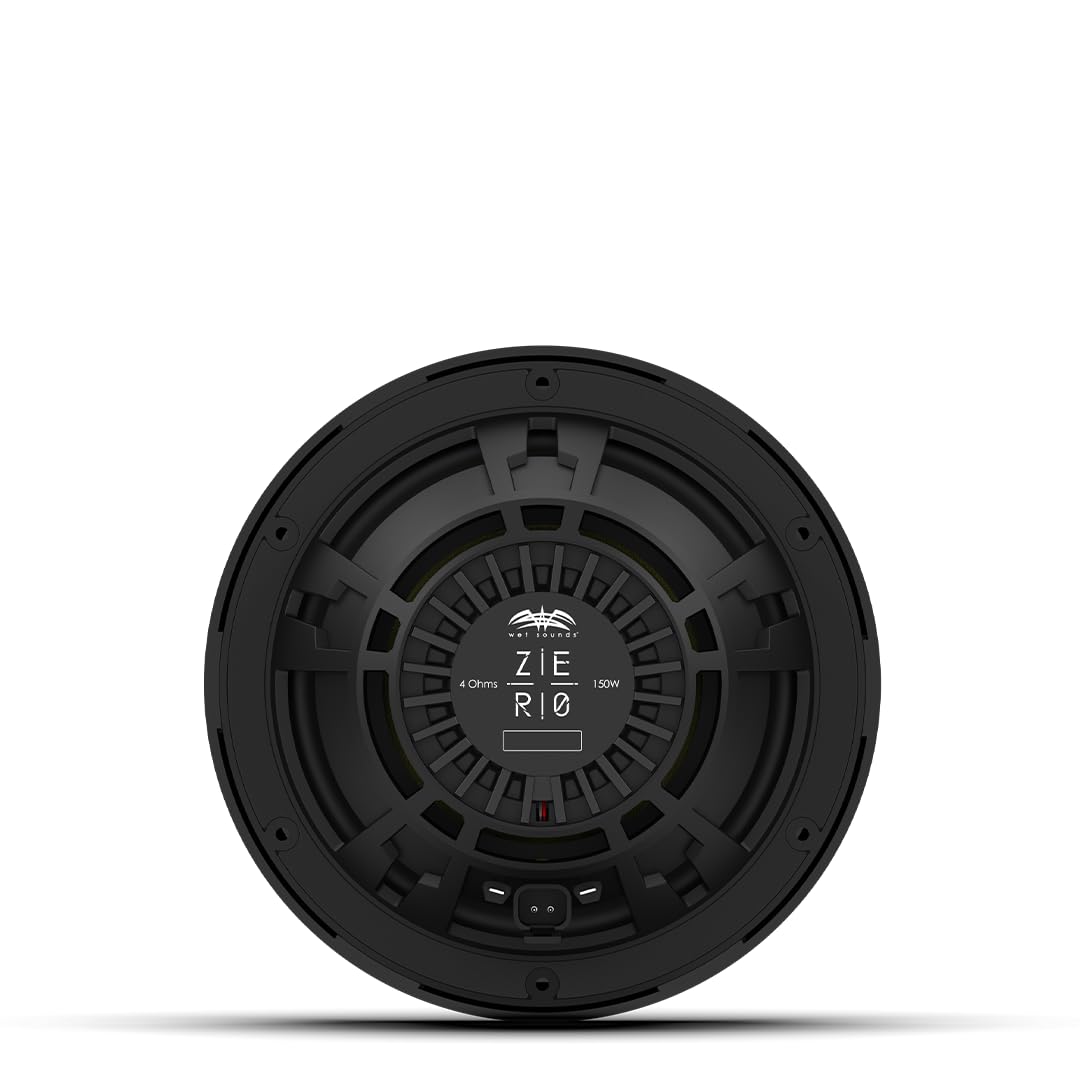 Altavoz Coaxial 8'' Wet Sounds Negro con Cuerno Zero para Hombre