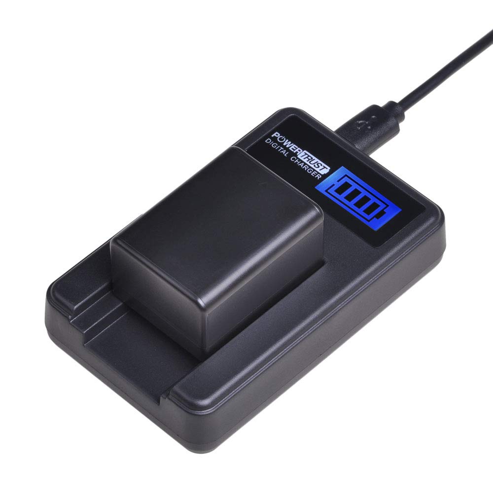 Batería y Cargador USB PowerTrust BP-718 para Canon HFR80 HFR800