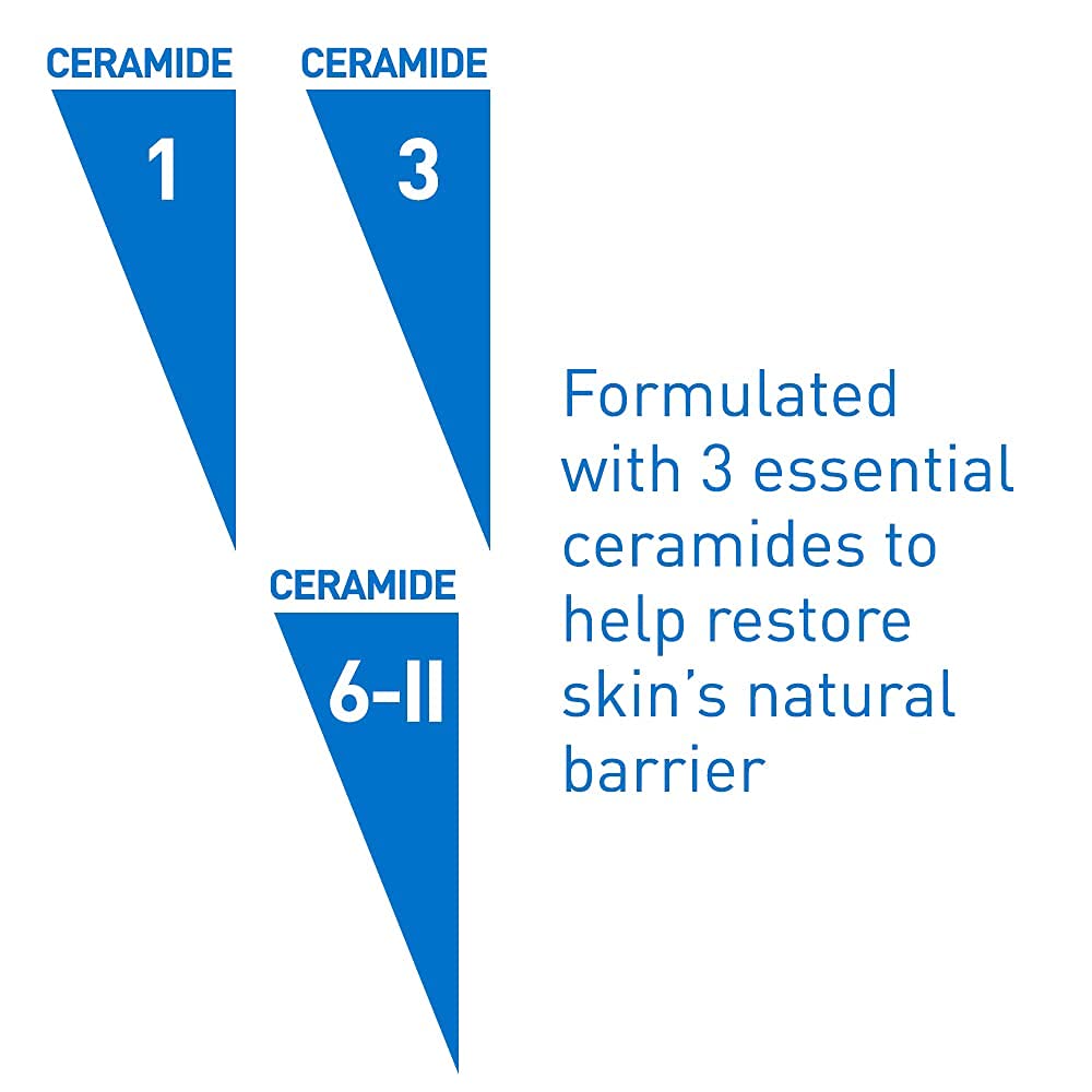CeraVe - Limpiador facial espumoso, 12 onzas