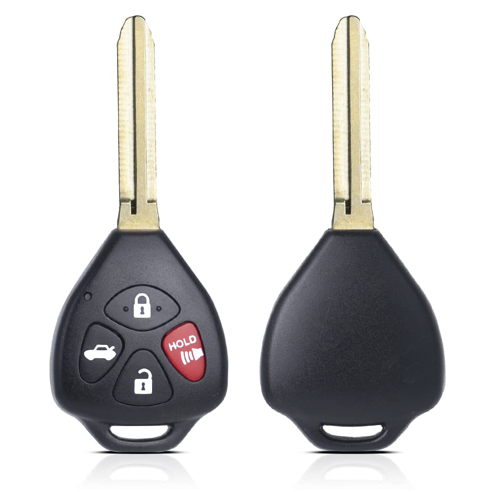 MechanMagic Llave de repuesto para Toyota 2009 2010 2011 2012 2013 2014 2015 2016 Venza/2010-2013 Corolla Control remoto de entrada sin llave GQ4-29T G CHIP 89070-02620