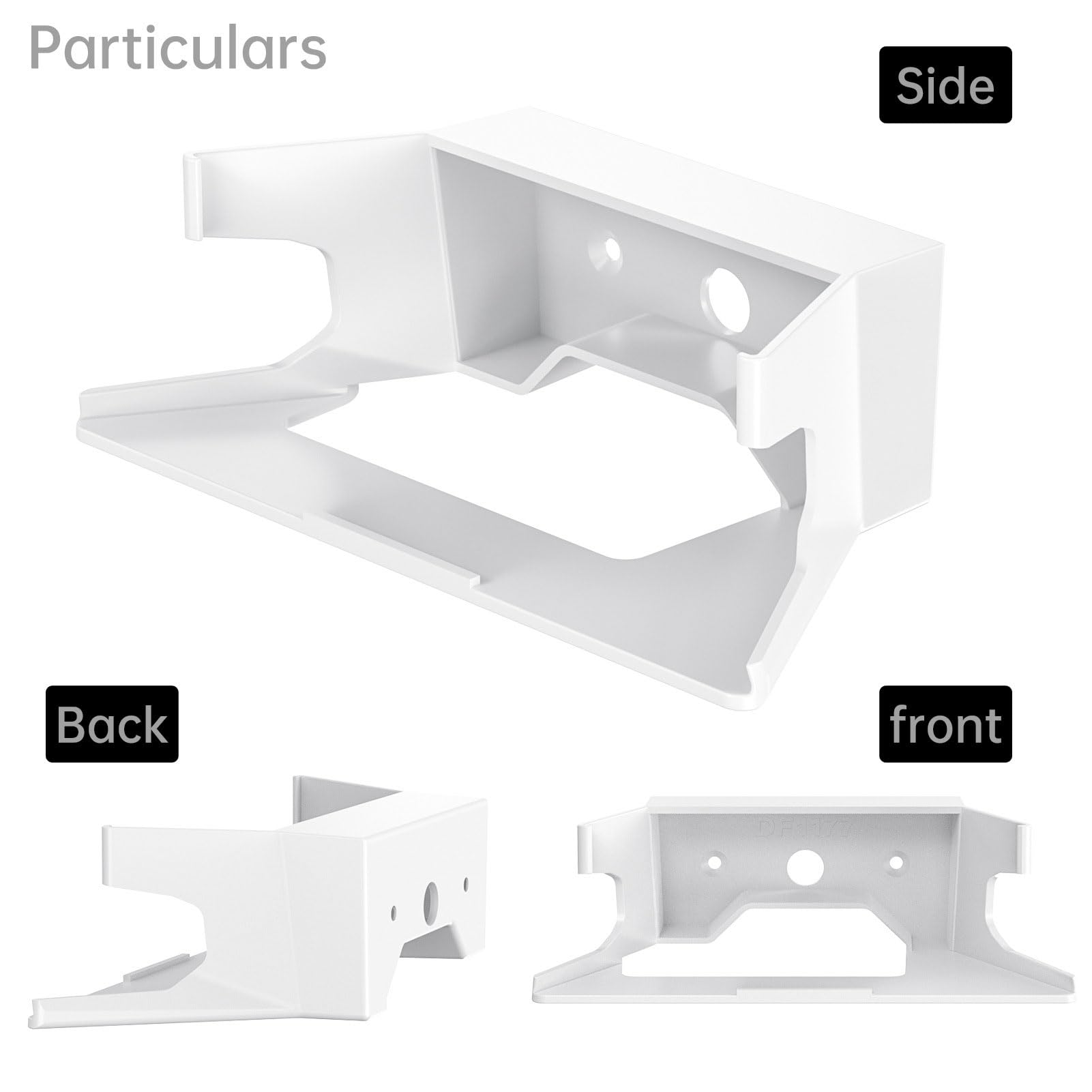Soporte de Pared para Enrutador Starlink, Kits de Soporte de Montaje en Pared, Colgador para Enrutadores WiFi de Malla V2 con Tornillo, Fácil Instalación