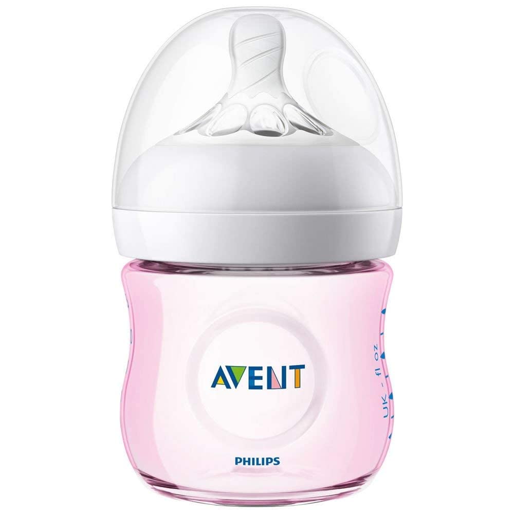 Botellas Naturales Philips Avent Rosa Paquete de 3