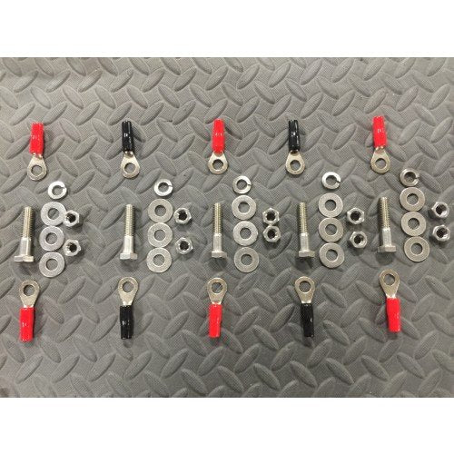 Terminal de Altavoz de Alta Resistencia SMD Negro Acero Inoxidable