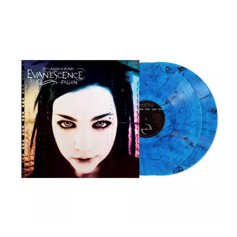 Fallen - Disco de vinilo exclusivo de edición limitada Blue Smoke LP