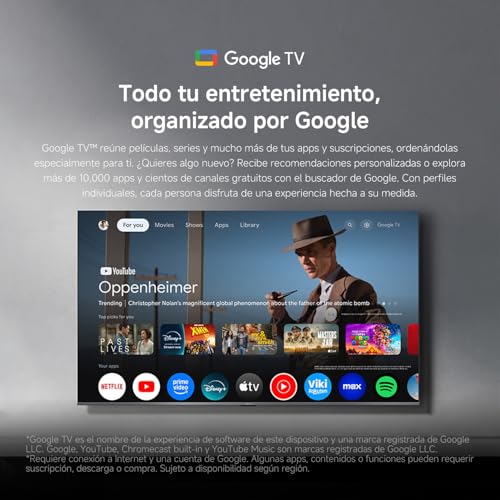 XIAOMI TV A Pro 75 2026 | 4K QLED Google TV | Dolby Audio DTS:X + DTS Virtual:X1 | Voice Control | HDR10+ | MEMC | Filmmaker Mode | Apple Airplay