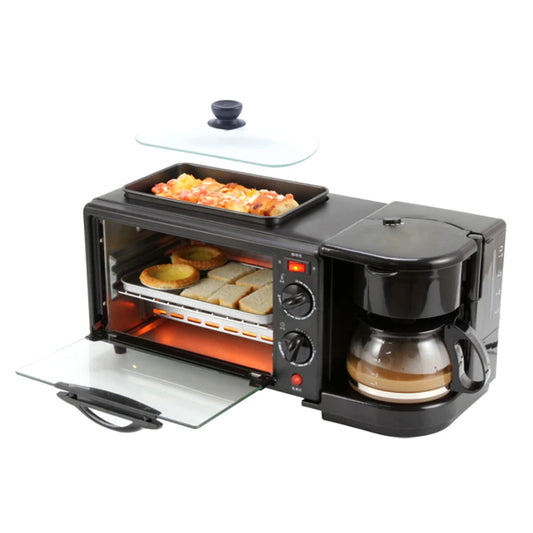 Ilios Innova Horno 3 en 1 maquina de desayuno sarten cafetera mini horno