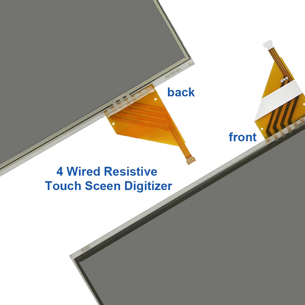 Panel Táctil Compatible para Lexus IS250 IS300 IS350 GS300 450H Prius Navigation con Cinta Adhesiva Doble Cara