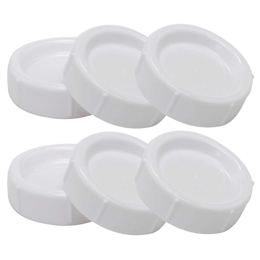 Dr. Brown's Natural Flow Wide Neck Storage Travel Caps Replacement, 6 Count by Dr. Brown's