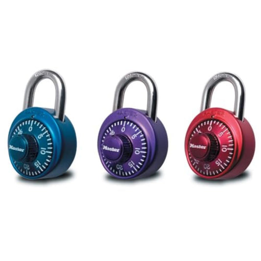 Candado de Combinación Master Lock 4.7 cm Multicolor