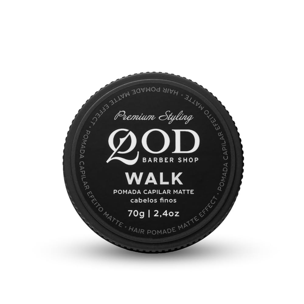 QOD Barber Shop - Pomada para el cabello Walk - Efecto mate - 70 g