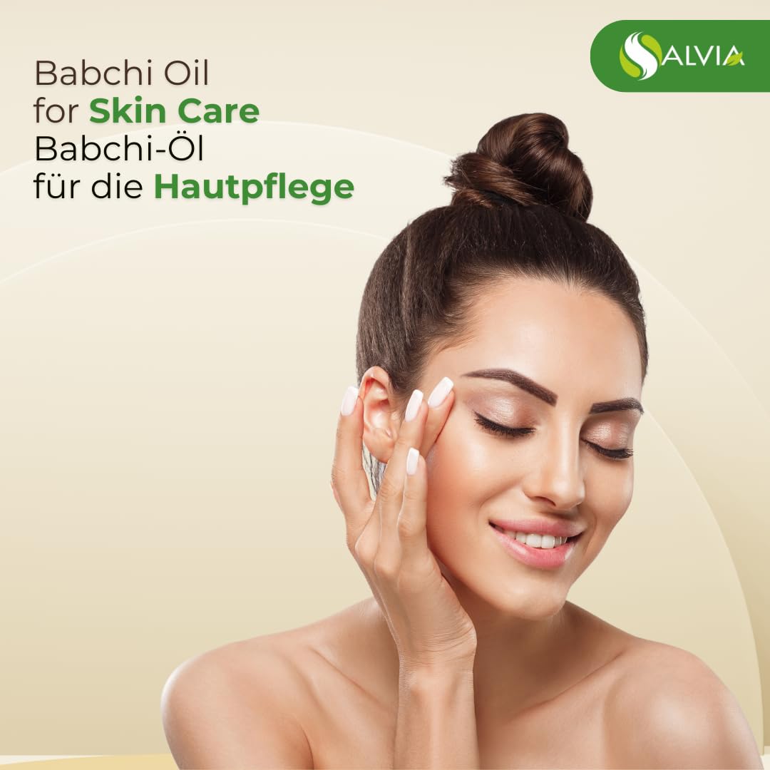 Babchi Oil 100% Natural Pure UNDILUTED Uncut Essential Oil (30ml with Dropper)