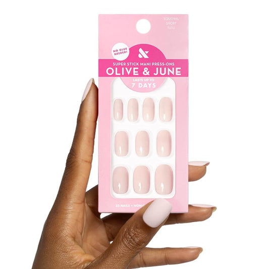 Olive & June U?as Postizas Classic Super Stick Mani