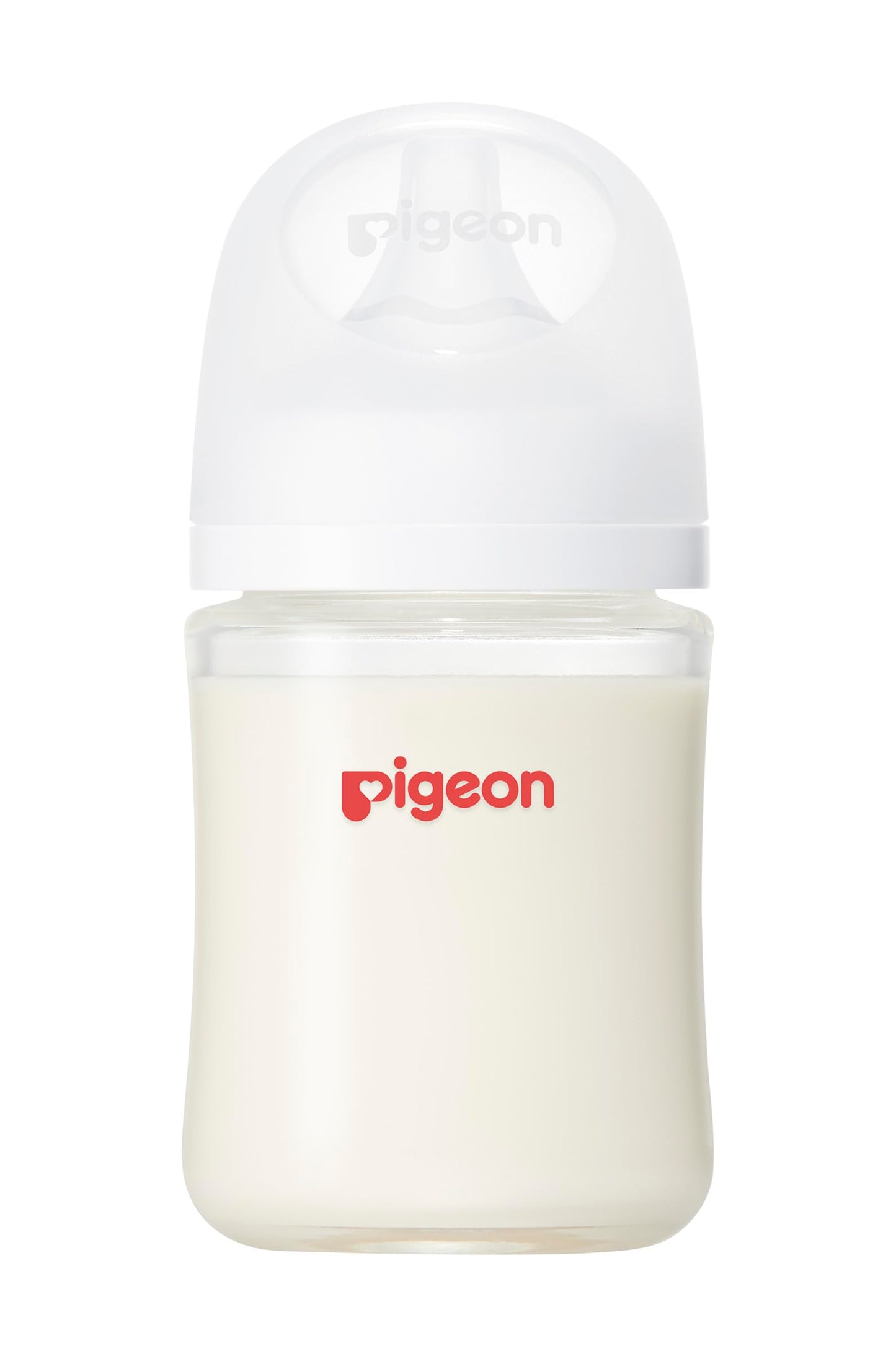 Set de Biberones Pigeon Soft Touch Blanco Boca Ancha Libre BPA